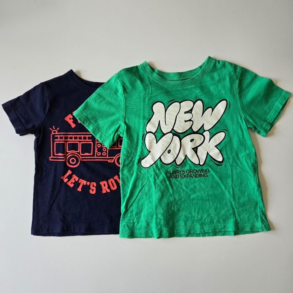 GAP, H&M Toddler Graphic T-Shirts 2-pack